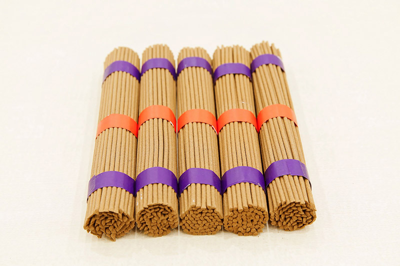 Five incense sticks Five incense sticks
