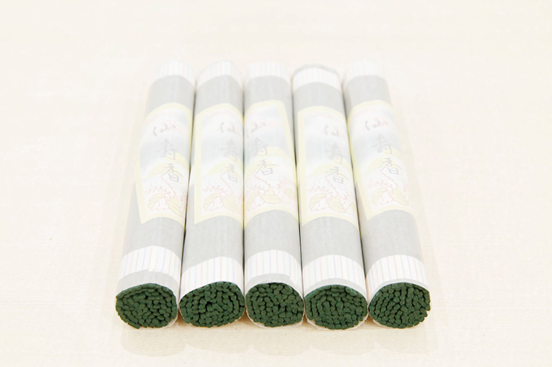 Finished incense sticks wrapped Finished incense sticks wrapped