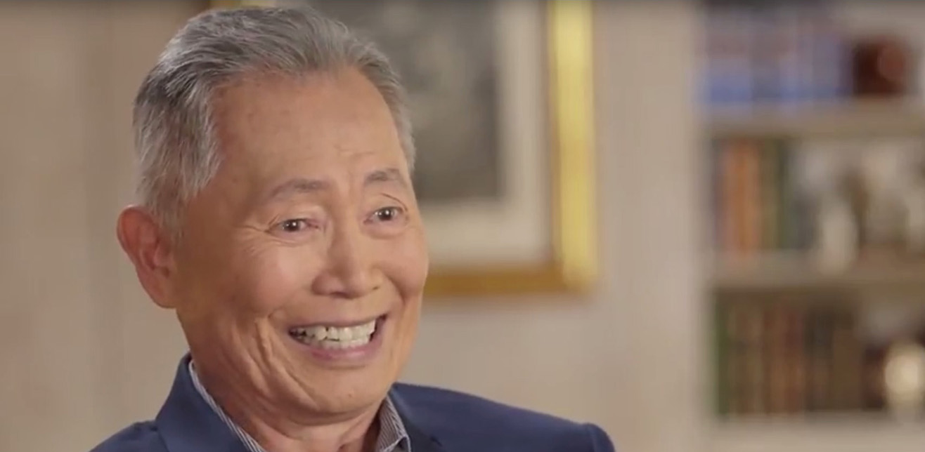 photo of George Takei, image linked to interview article