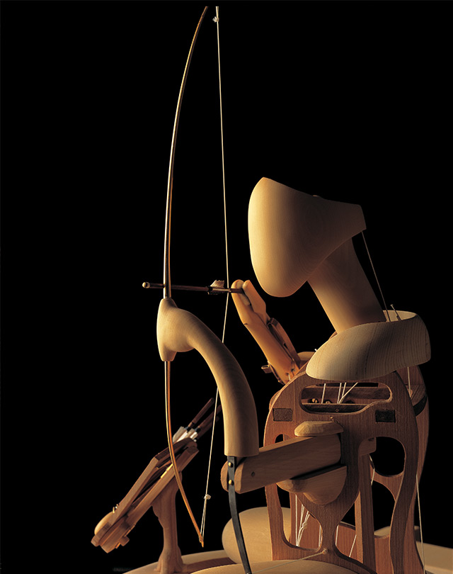 Skeletal Automation: Archer on a Boat