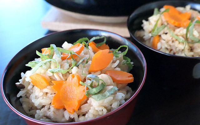 Japanese Food Lab | Home Cooking Series | Sakura Carrot Takikomi Gohan