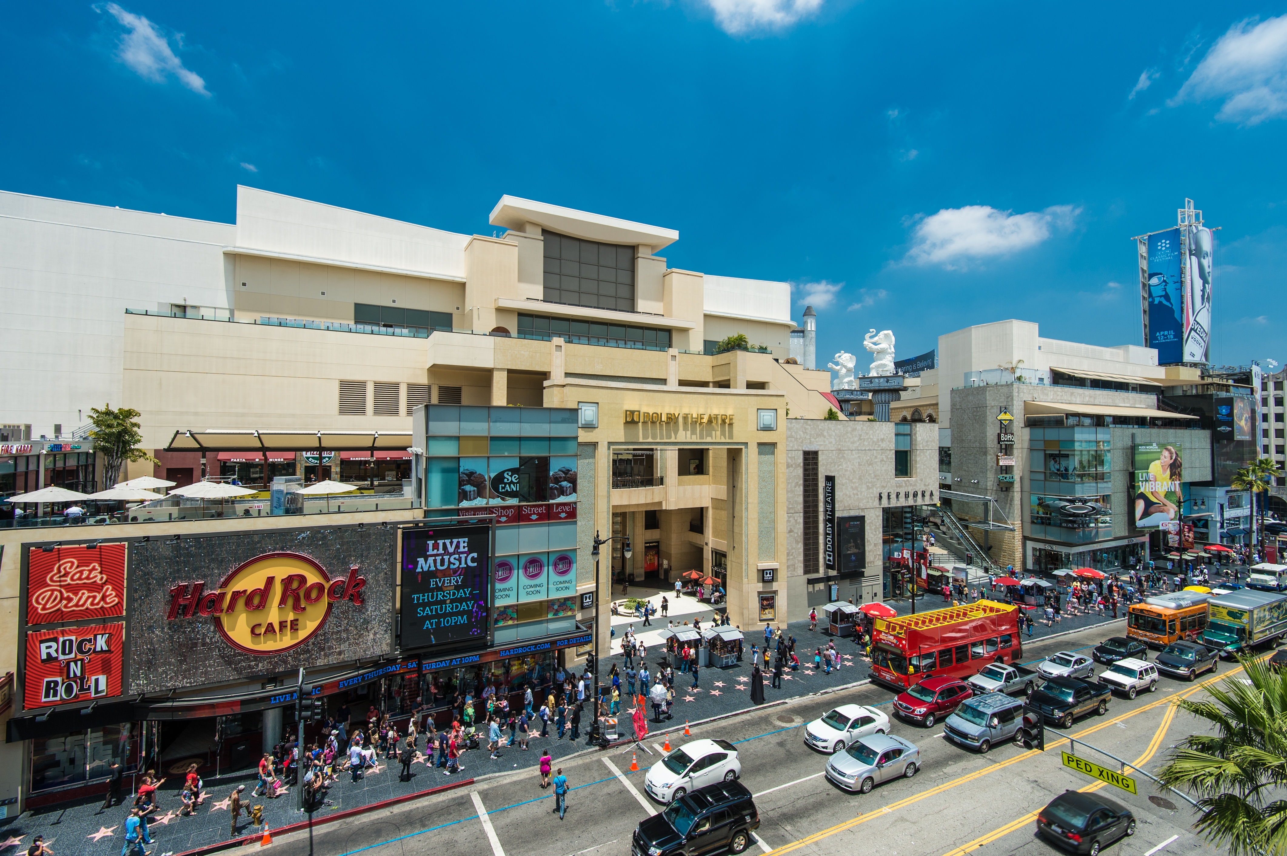 H&H Blvd. with Dolby Theatre arch