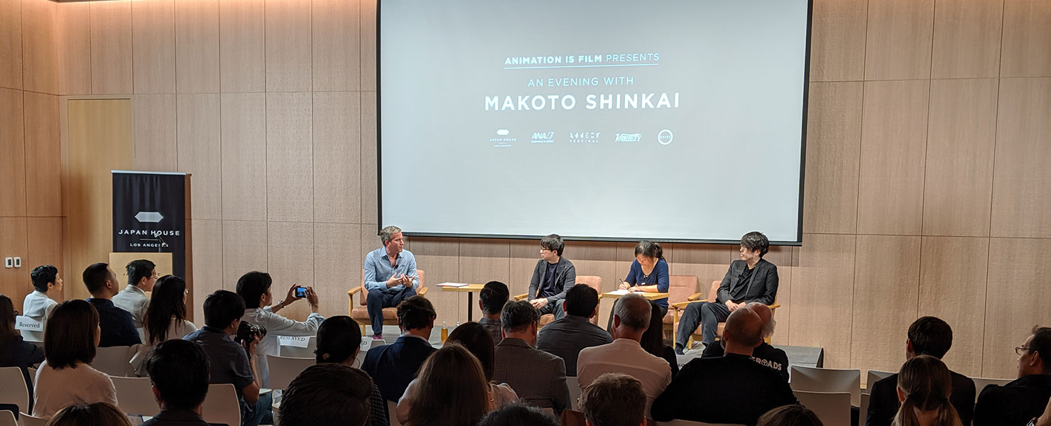 An Evening with Makoto Shinkai Press Con