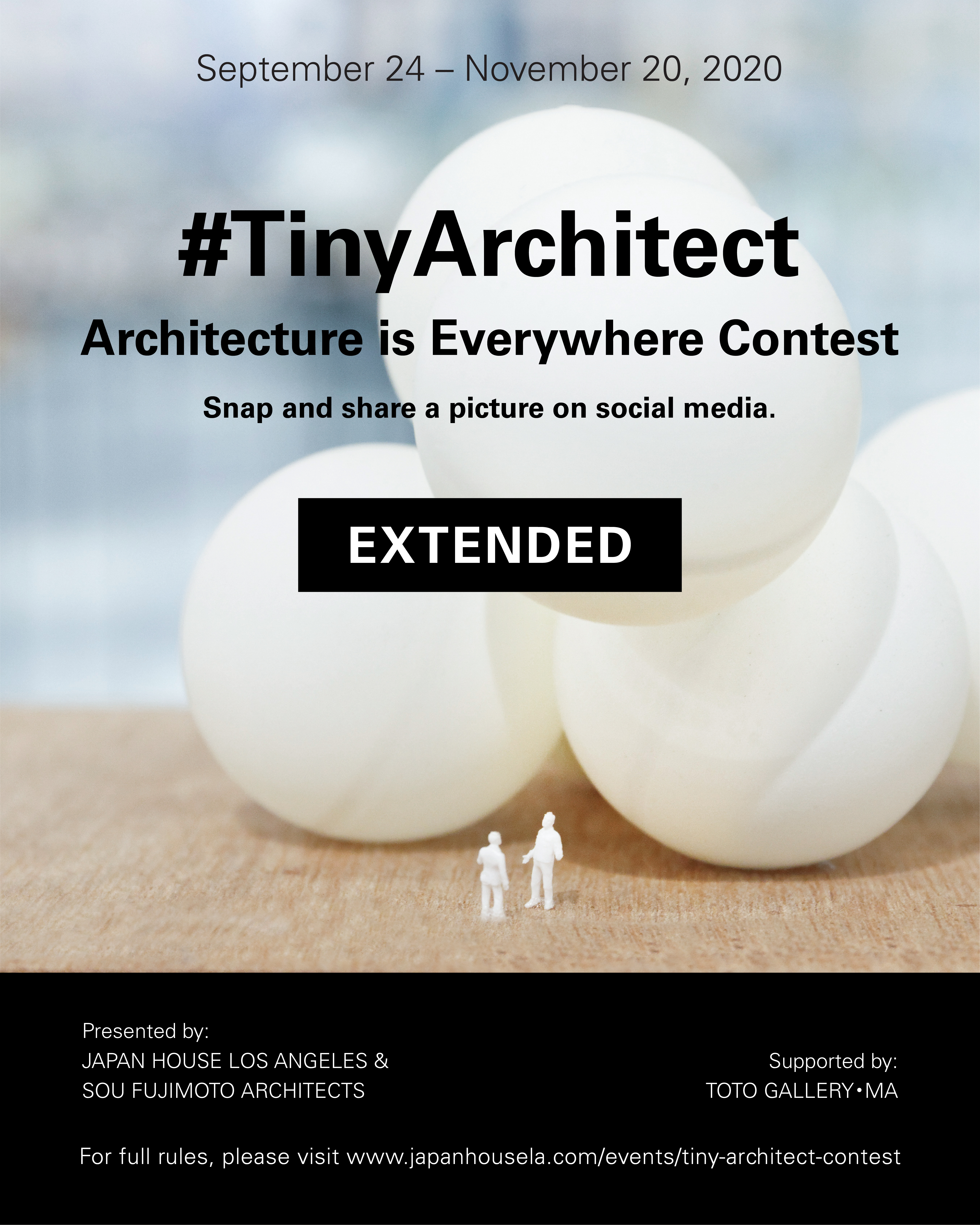 #TinyArchictect Contest Flyer Extended