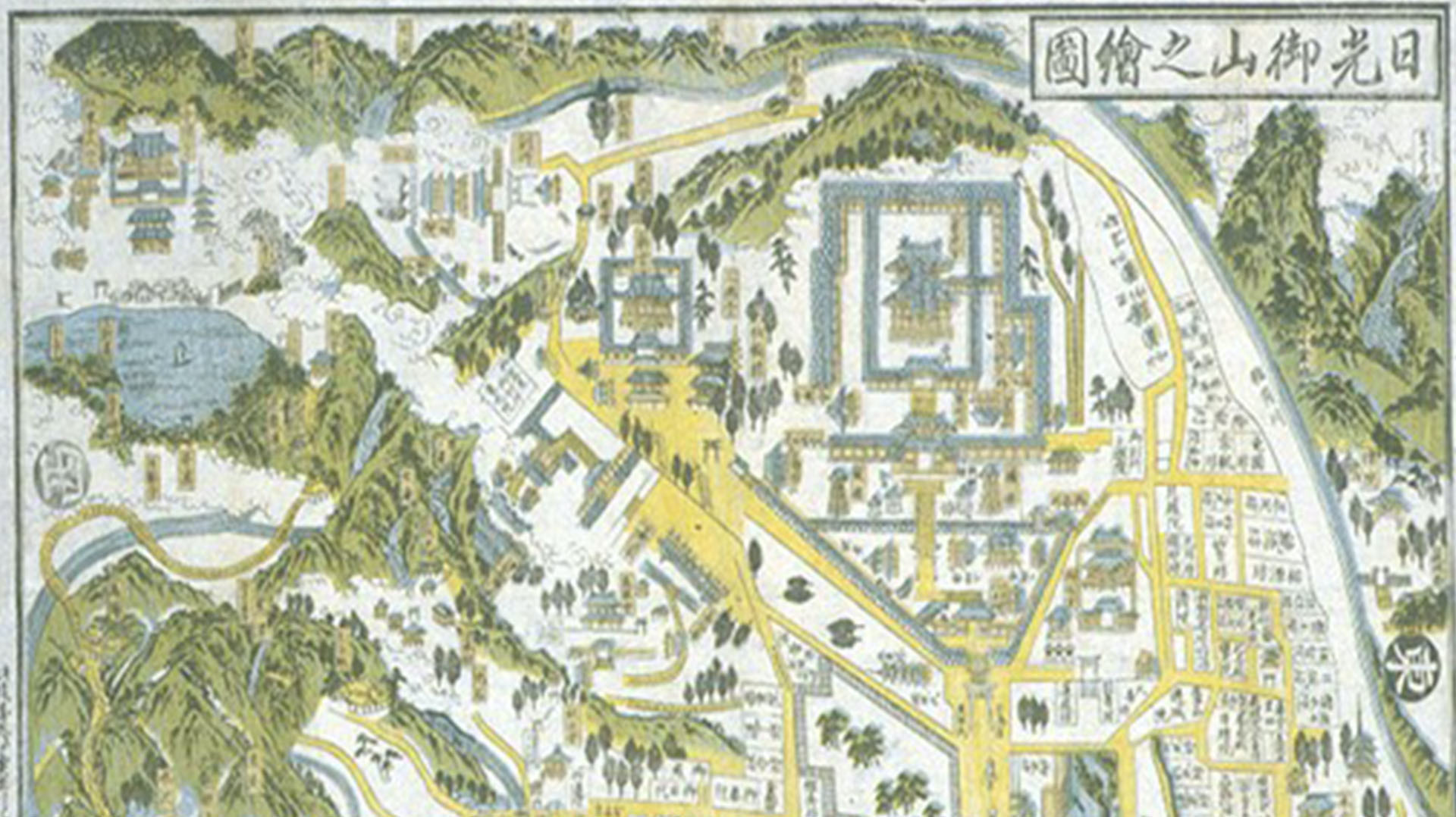 map of Nikko
