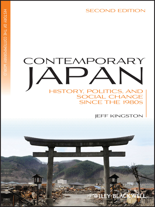 book cover_Contemporary Japan