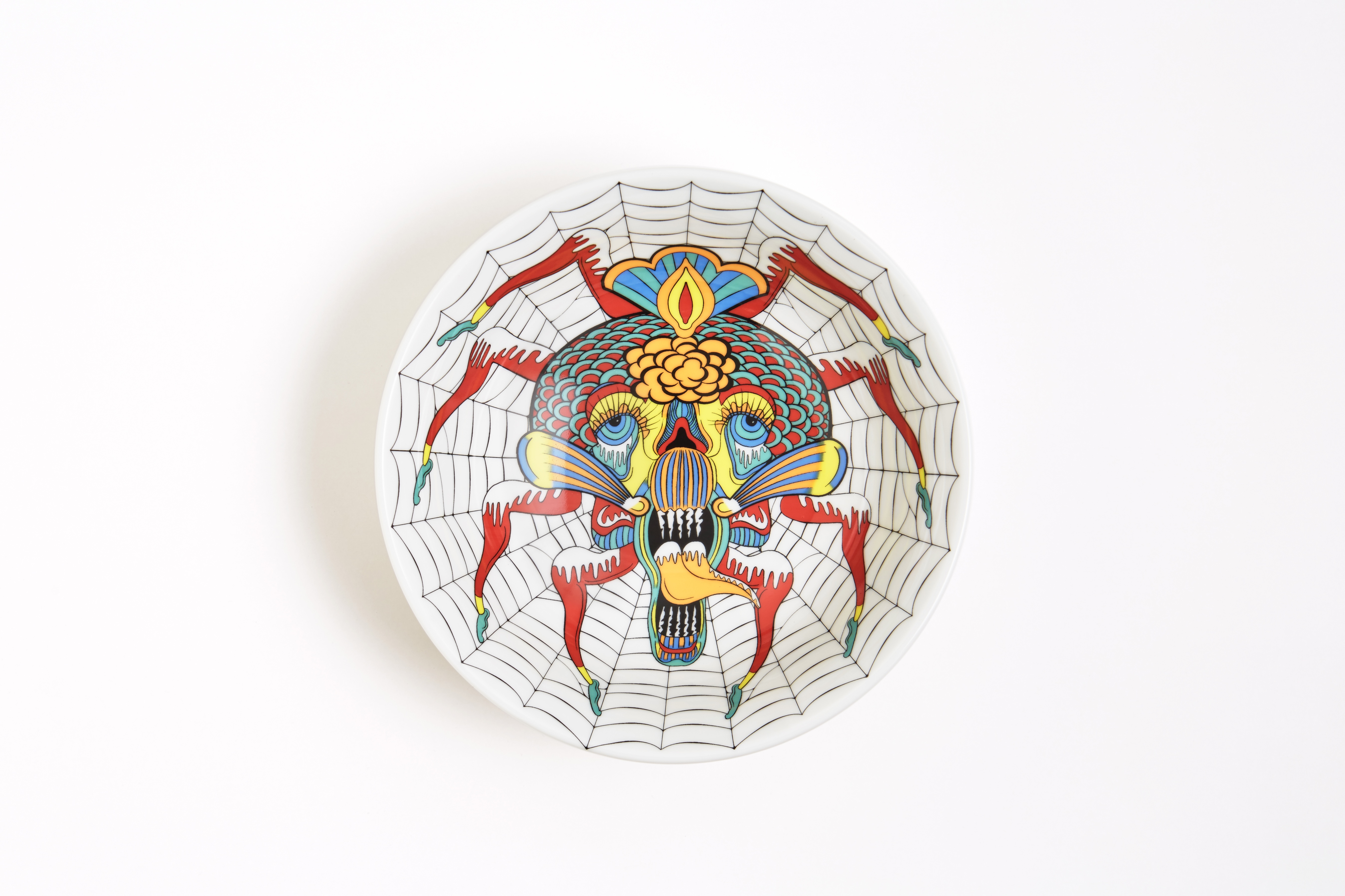 ramen bowl designed by Keiichi Tanaami