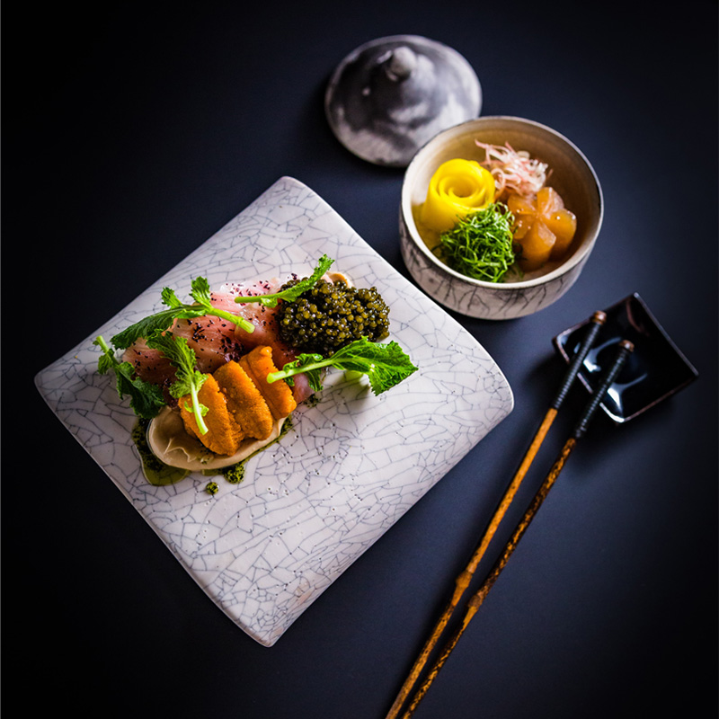 A dish with modern style Kaiseki