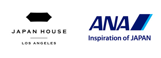 JAPAN HOUSE Los Angeles & All Nippon Airways (ANA) logos