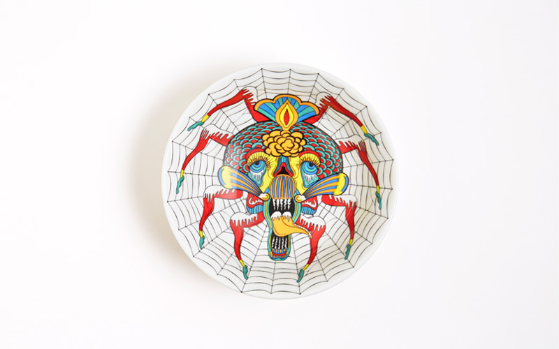Ramen bowl designed by Keiichi Tanaami
