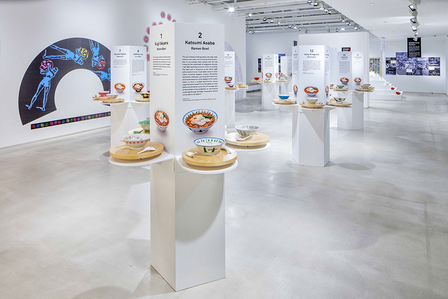 Image of Art of the Ramen Bowl exhibit