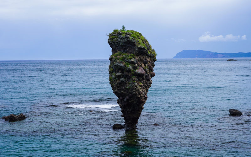 Ebisu-iwa Rock in Hokkaido, Japan