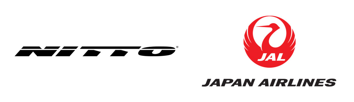 NITTO & Japan Airlines logos
