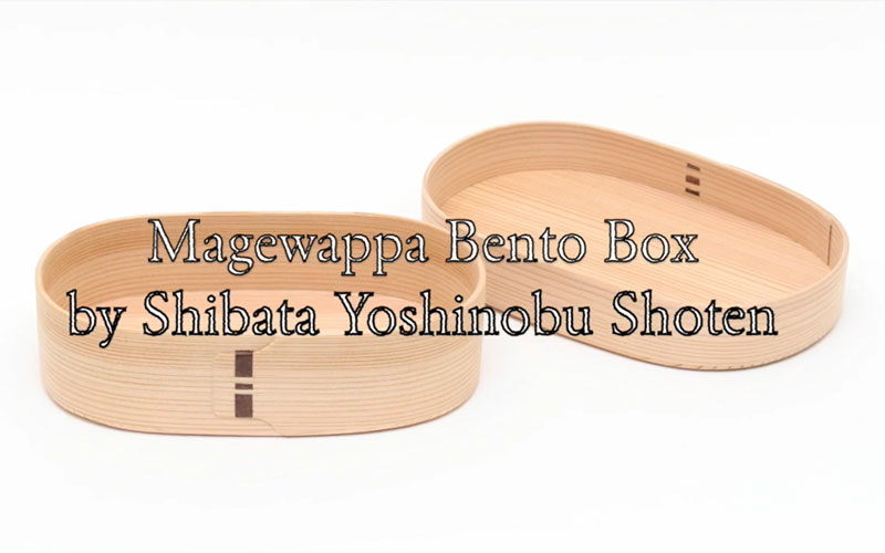 Magewappa Bento Box by Shibata Yoshinobu Shoten
