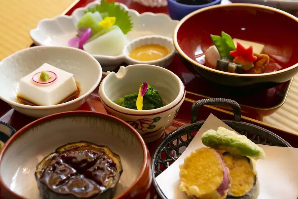An image of shojin ryori dishes